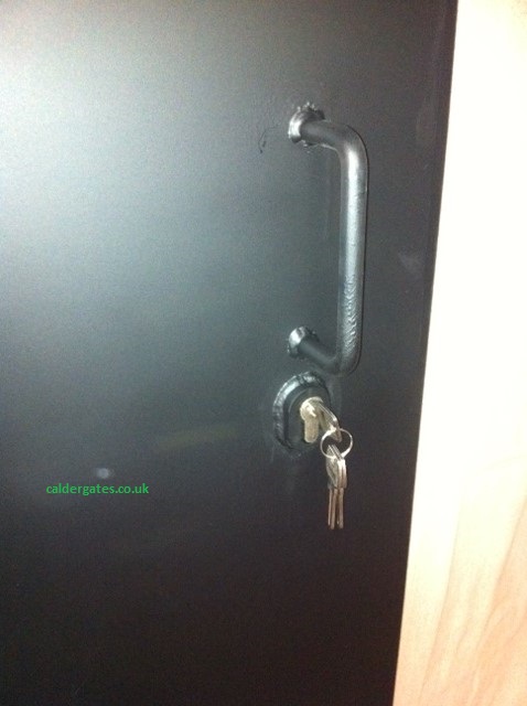 metal security door custom uk